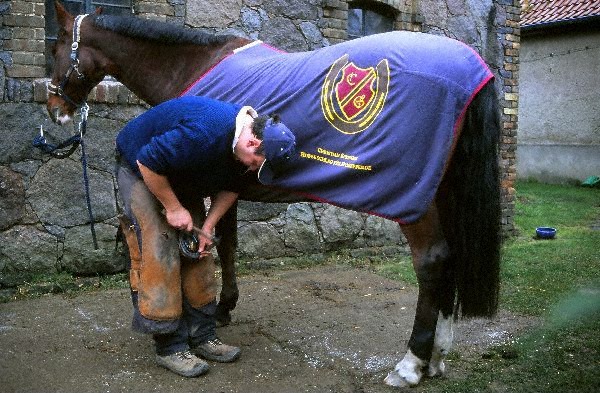 Bei der Arbeit